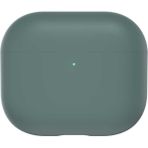 Benks Apple Airpods 3 Kılıf Benks Liquid Silikon Pc Kılıf - Yeşil
