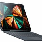 Benks Apple İpad Pro 12.9 2022 M2 Uyumlu Benks KB02 Kablosuz Klavyeli Bluetooth Trackpad Keyboard Kılıf