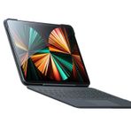 Benks Apple iPad Pro 12.9 2022 M2 Uyumlu KB02 Kablosuz Klavye Kılıf Bluetooth Trackpad Keyboard