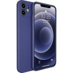 Benks Apple iPhone 12 Kılıf Benks Painting TPU Kapak (LACIVERT)