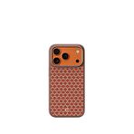 Benks Armorpro Iphone 17 Pro Kevlar Armorgrid Turuncu Magsafe Uyumlu Telefon Kılıfı