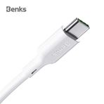 Benks D35 0.25 m Type-C Fast Charging USB Kablo