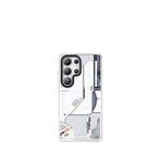 Benks Galaxy S25 Ultra Magsafe Dynamic Mecha Serisi Beyaz Uyumlu Telefon Kılıfı