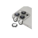 Benks iPhone 15 Pro ​max Uyumlu Benks King Kong Corning Kamera Lens Koruyucu Gümüş