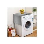 Benlisso Home Gri Keten Efektli Laundry Çamaşır Makinası Örtüsü 70X100