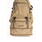 Benox Haki Dağcı Sırt Çantası Kanvas Kumaş 60 Lt Outdoor Çanta