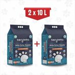 Benpetto AA250 Aktif Karbon Granüllü 2x10 lt Kedi Kumu