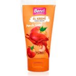 Benri Şeftali Aromalı El Kremi 75 ml Tüp Pürüzsüz Bitiriş İçin Yağsız Formül