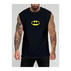 BENROMA PLUS Batman Baskılı Kolsuz Tişört