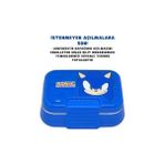 Bento 1030ML Lunchbox Sonic Lisanslı Tek Katlı 2 Bölmeli Paslanmaz Çelik Sefer Tası Yemek Kutu - Kestane Akaju - Option-1