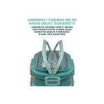 Bento 1650ML Lunchbox 2 Katlı 3 Bölmeli Paslanmaz Çelik Sefer Tası Yemek Kutusu (Yeşil) - 0,5 x 7 cm