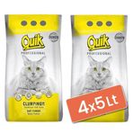 Bentonit 4x5 lt İnce Taneli Pudra Kokulu Kedi Kumu