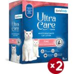 BentySandy Ultra Care Series Küçük ve Yavru Kediler İçin Topaklanan İnce Taneli Kedi Kumu 8lx2