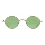 Benx Sunglasses 8008-C.63 Genç Erkek,kadın,unisex Yuvarlak Çerçeveli Metal UV400,POLARIZE Güneş Gözlüğü - Yeşil