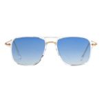 Benx Sunglasses 9059-C.01 Genç Erkek,kadın,unisex Köşeli Çerçeveli Grilamid Polarize Güneş Gözlüğü - Kristal Şeffaf