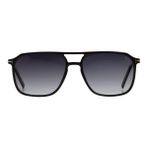 Benx Sunglasses 9060-C10 Polarize Unısex Kadın Erkek Geometrik Çerçeveli Güneş Gözlüğü - 01-Siyah