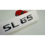 Benz Sl 65 Bagaj Krom Metal 3m 3d Yazı Logo
