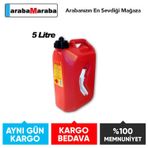 Benzin Bidonu 5 Litre Gagalı