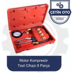 Benzinli Motor Kompresör Test Cihazi 8 Parca