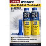 Benzinli Motorlar İçin Yakıt Enjektör Temizleyici Katkı 2’Li Set 300 Ml Motorx