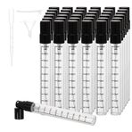 Beomeen 36 Adet 10ML Şeffaf Cam Parfüm Seyahat Doldurulabilir Sprey Şişeleri, Mini Parfüm Şişesi Boş, Taşınabilir Kolonya Atomizer Püskürtücü Seyahat Boyu Konteynerler Dolum Şişeleri Kiti Tuvalet