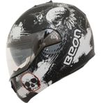 Beon B-700 Çene Açılır Vizörlü Kask Kuru Kafa - Çok Renkli