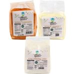 Beorganic Organik 3’Lü Gıda Seti Bebek Tarhanası 500G Bebek Irmiği 400 G Tam Pirinç Unu 500 G