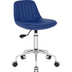 Beowo Design Grand Küçük Tekerlekli Çalışma Sandalyesi - Lacivert