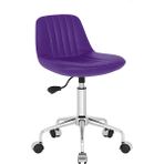 Beowo Design Grand Küçük Tekerlekli Çalışma Sandalyesi - Mor