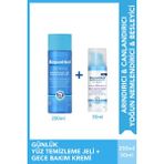 Bepanthol Derma 50 ml Yoğun Nemlendirici Gece Kremi ve Arındırıcı Yüz Temizleme Jeli Seti