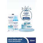 Bepanthol Gece Bakım Kremi 50 ml + 5 Adet Onarıcı Bakım Merhemi 3,5 gr