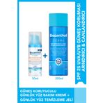 Bepanthol Nemlendiric Spf25 Günlük Yüz Bakım Kremi 50ml & Yüz Temizleme Jeli 200ml - Günlük Yoğun Nemlendirici