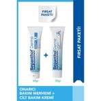 Bepanthol Onarıcı Bakım Merhemi 30 G + Cilt Kremi 30 G Avantajlı Günlük Bakım Seti