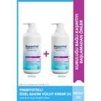 Bepanthol SensiDaily Günlük Yoğun Nemlendirici Vücut Bakım Kremi, 400 ml, 2'li Paket