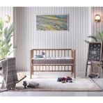Bera Yatak Bamboo Süngerli 60 x 120 cm Beyaz Bebek Yatağı