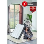 Bera Yatak Deluxe Gri 70x180 Süngerli Katlanır Yatak, Yer Yatağı, Misafir Yatağı, Kamp Yatağı, Sünger Yatak 13-14 Cm - 70 x 180 cm