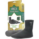 Berat Mest - Kışlık Mest - Termal Mest - Mscr Suni Deri Tabanlı Fermuarlı Mest - 42 Numara - Siyah
