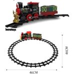 Berat Toys Berattoys 10 Parça Oyuncak Pilli Tren Vagon Raylı Pilli Tiren Büyük Boy Tren