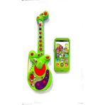 Berat Toys Berattoys Iki Ürün Bir Arada Türçe Müzikli Gitar - Yeşil