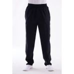 Beratnur Erkek Yandan Cepli Rahat Kesim Beli Lastikli Kargo Hac ve Umre Şalvar Pantolon Siyah - 3XL