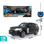 Berattoys 26CM Uzaktan Kumandalı Jip Şarjlı Işıklı Uzaktan Kumandalı Araba Şarzlı Işıklı Araba - Siyah
