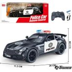 Berattoys 26CM Uzaktan Kumandalı Polis Arabası Sesli Işıklı Sarjlı Ful Fonksiyon Oyuncak Araba