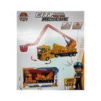 berattoys 27 cm iş makinası kamyon kurtarıcı oyuncak iş araçları sürtmeli teker kırılmaz plastik