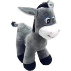 Berattoys 28 cm Peluş Eşek Uyku Arkadaşı Eşşek Hediyelik Peluş Oyuncak Oyun Arkadaşı Sevimli Eşek