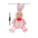 berattoys 45 cm peluş bebek gerçek yüzlü tavşan bebek peluş tavşan peluş oyuncak uyku arkadaşı