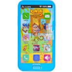 Berattoys Oyuncak Cep Telefonu Sesli Işıklı Eğitici Oyuncak Kukuli Şarkılı 12 Fonksiyonlu - Mavi