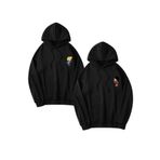 Berceste Butik Sevgili Çift Kombini Cedric Ve Chan Sembol Tasarım 2'li Ürün Siyah Bisiklet Yaka Sweatshirt