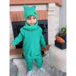 Bere Boyunluklu Takım Neon Yeşili - 1 Yaş