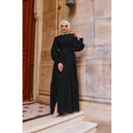 Berel Moda Sena Ferace - Siyah Siyah 1