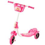 Beren BRN-0026 Frenli Şeffaf Silikon Tekerlekli Barbie Figürlü Kız Çocuk Scooter